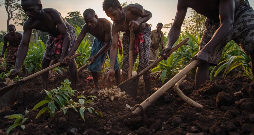 Dedicated farmers working together to bring fresh, high-quality produce from field to table.